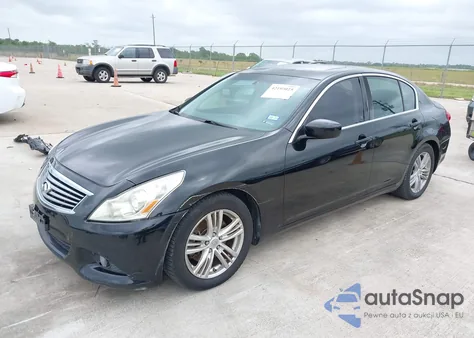 2010 Infiniti G37 Journey from USA, damaged, VIN JN1CV6AP0AM403860